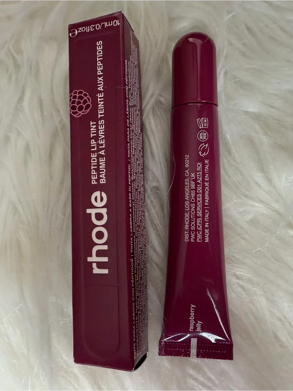 Limited Edition RHODE Peptide Lip Tint - Raspberry jelly